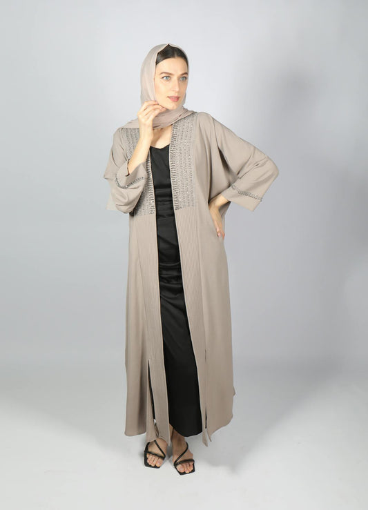 Simple open Abaya